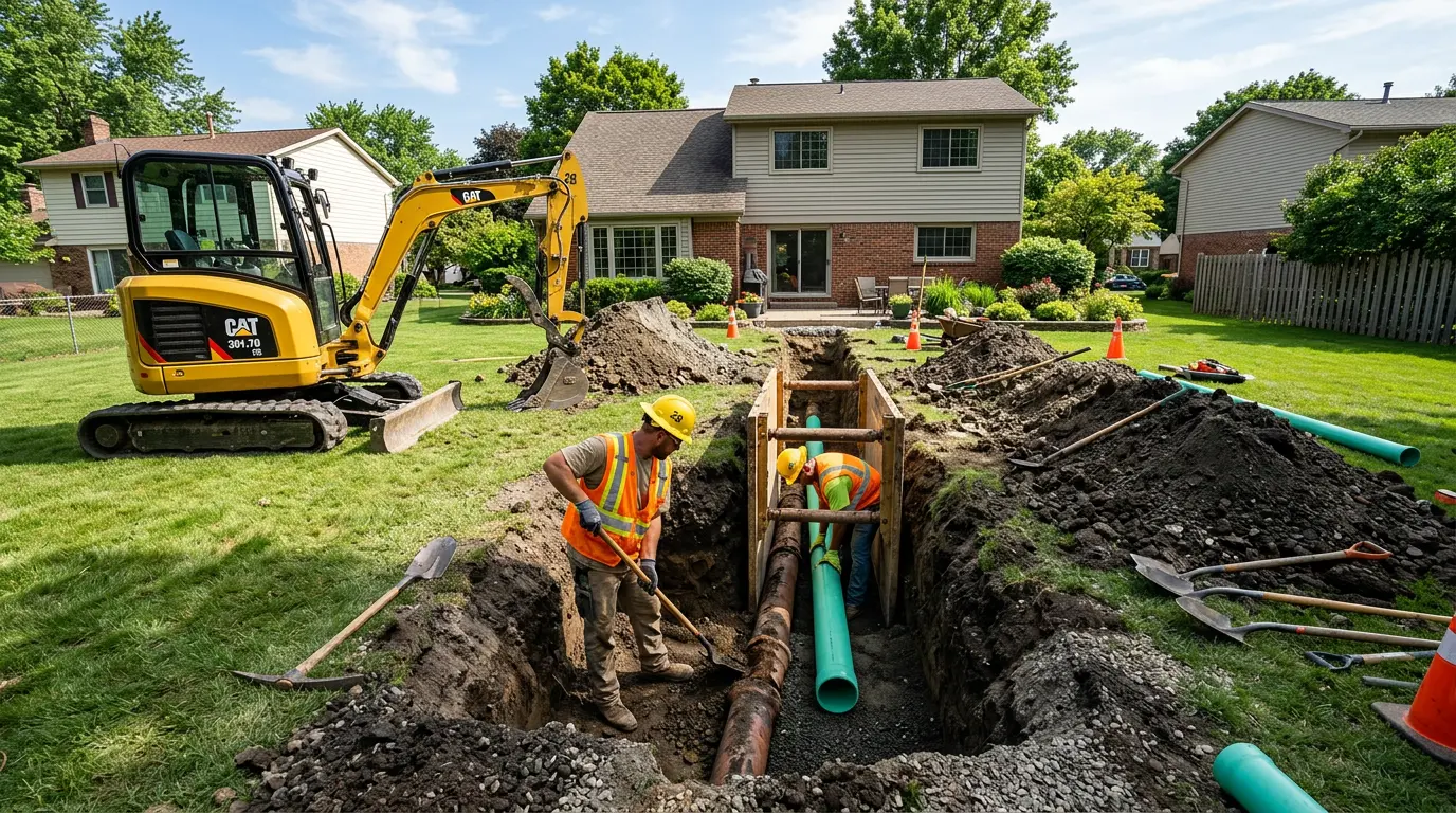 Sewer Line Replacement in Altamont, OR